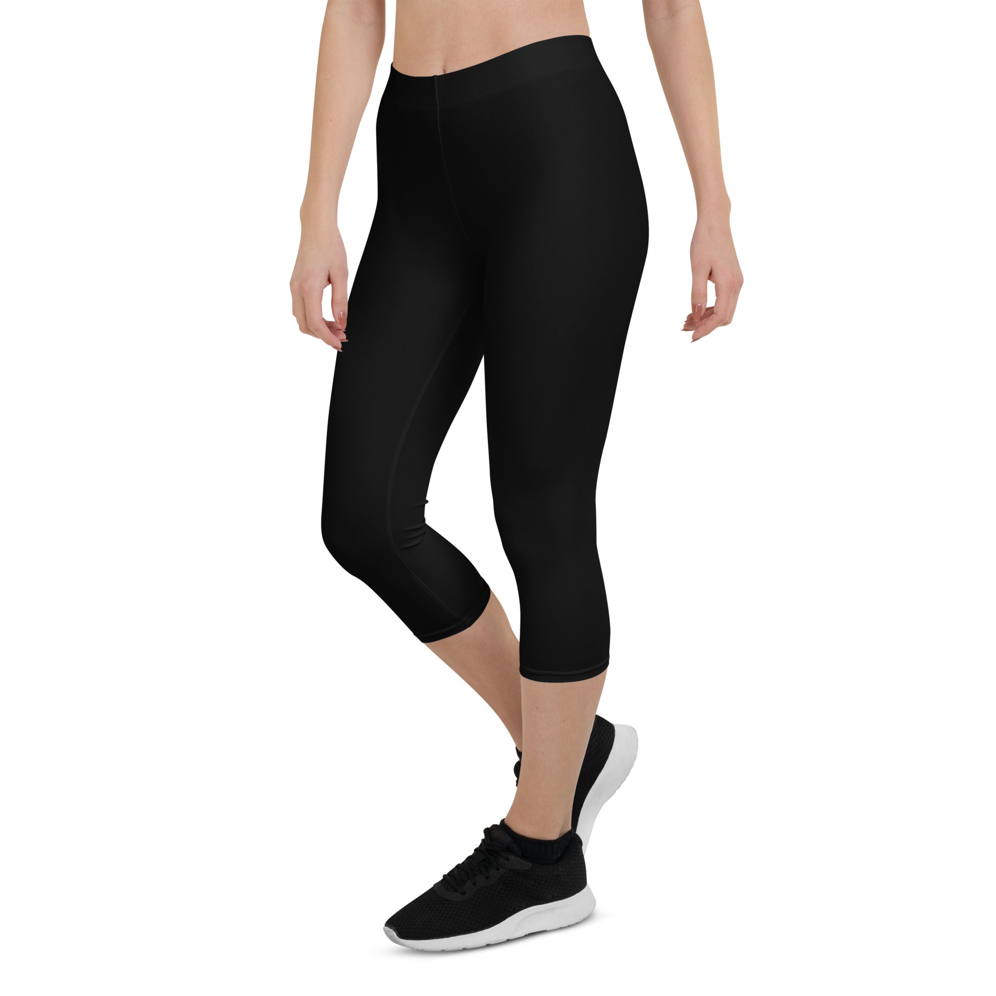 Basic Black Capri Leggings